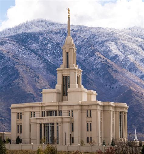 Payson Utah Lds Mormon Temple Construction Photographs Payson Temple