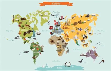 37 Eye Catching World Map Posters You Should Hang On Your