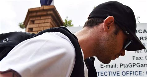 Killer Oscar Pistorius Refuses To Answer Any Questions As Seen Out In