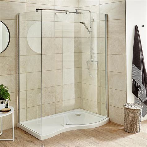 primrose 6mm curved walk in shower enclosure proudly brought to you by drench free delivery