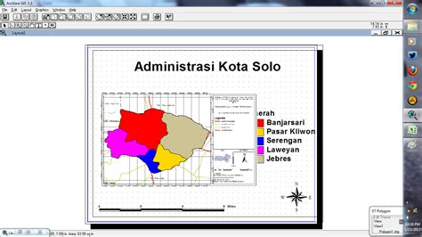 Laporan Sistem Informasi Geografis Peta Administratif Solo