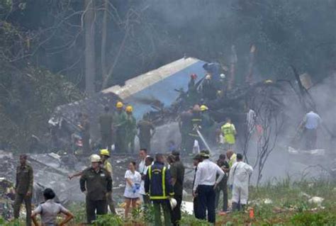 Horrifying Moment Plane Crashes In Cuba Leaving More Than 100 Dead The Standard Entertainment
