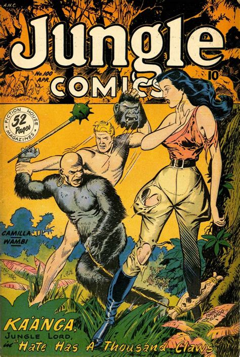 Jungle Comics Fiction House Comic Book Plus