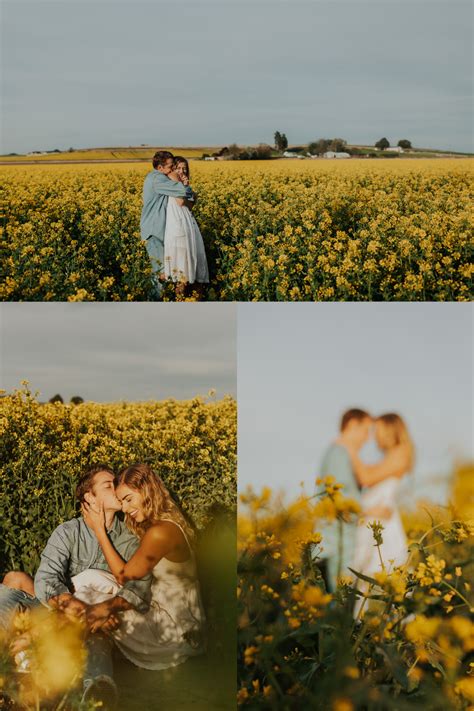 Field Engagement Photos Engagement Picture Outfits Outdoor Engagement