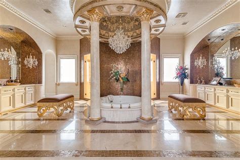 Majestic Palace Mediterranean Bathroom Houston By Imago Dei Houzz