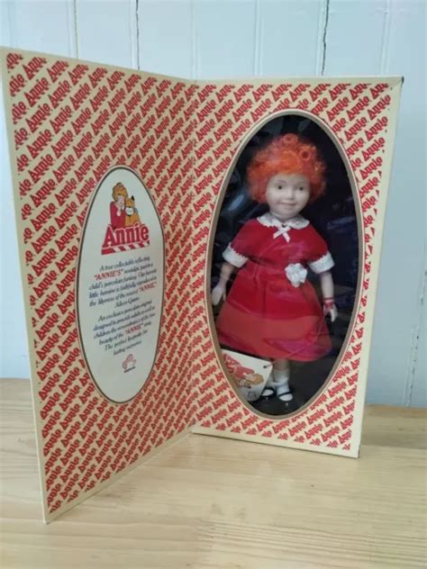 vintage 1982 little orphan annie porcelain doll by applause in original box 29 99 picclick