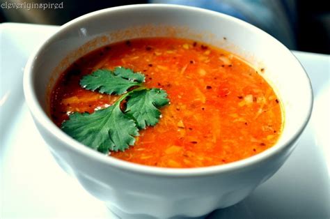 Tomato Artichoke Soup Cleverly Inspired