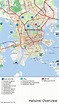 Helsinki Overview Map - MapSof.net