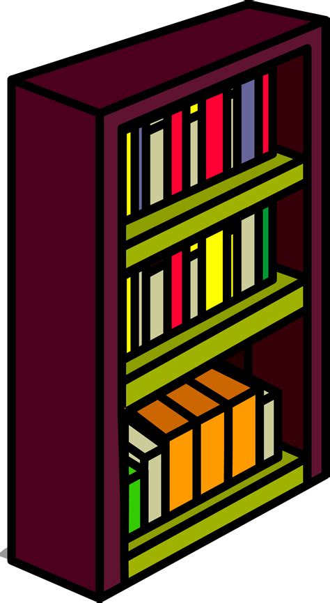 Clipart Books Shelf Clipart Books Shelf Transparent Free