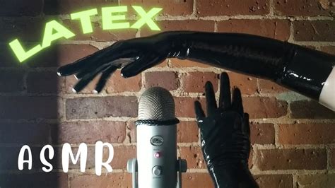 Long Latex Gloves Asmr Tingles For Relaxation And Sleep Lofi And No Talking Youtube