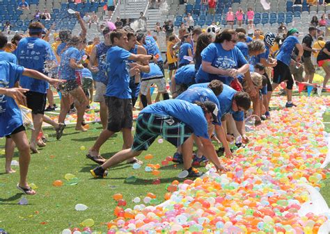 Hundreds Attend The Great American Water Balloon Fight