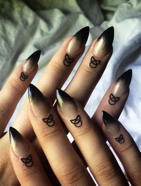 INCENDIARY | Goth nails, Stiletto nails designs, Stiletto nail art