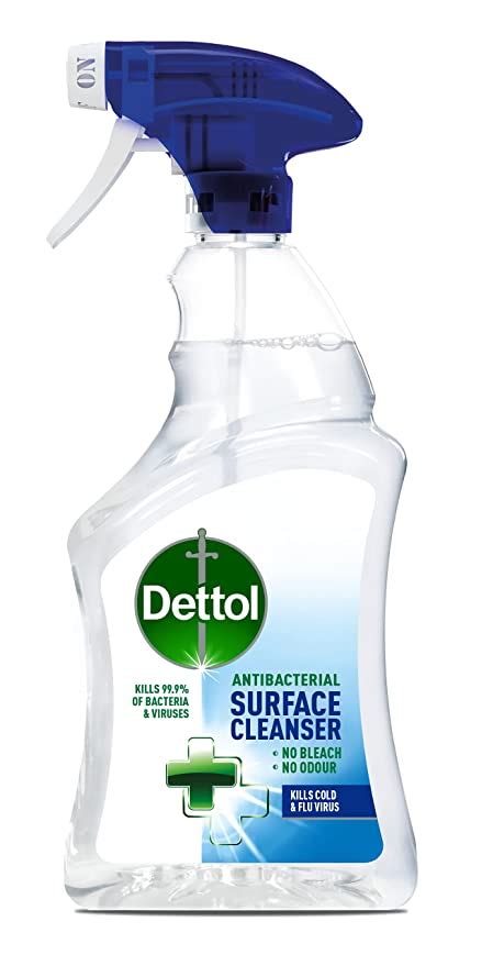 Dettol Antibacterial Surface Cleanser Spray 750 Ml Packaging May Vary
