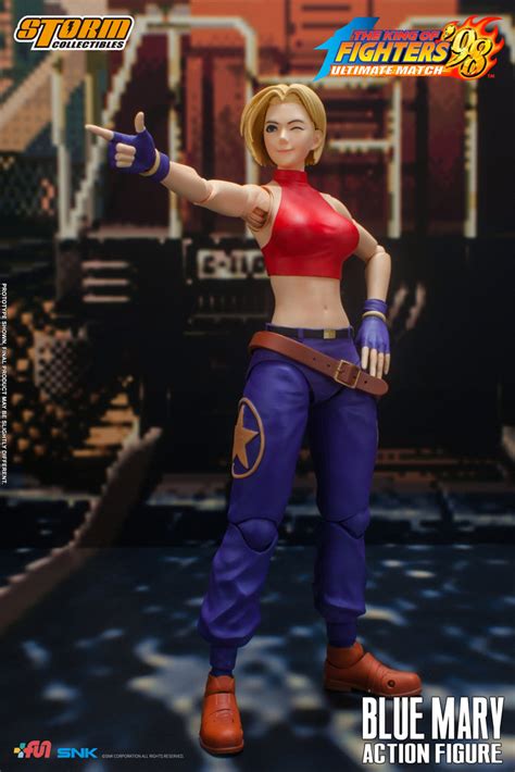 Blue Mary Kof98 Um Action Figure Storm Collectibles