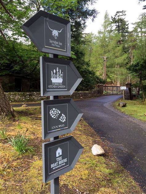 Signage Designed By Shine For The Torridon This Lets Guests Know Which
