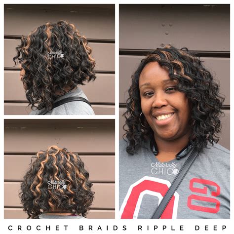 Crochet Braids With Kima Braid Ripple Deep Natural Hair Salons