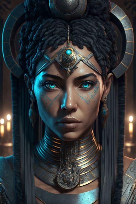 Ancient Egypt Goddess In Fantasy Art Women Egypt Concept Art