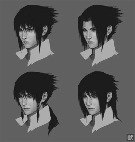 Sasuke Hairstyle Tutorial