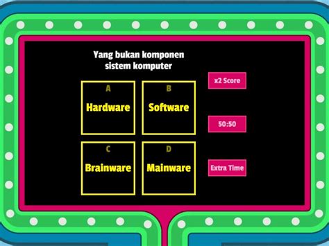 Sistem Permainan Komputer Gameshow Quiz