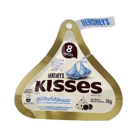 Jual Hersheys Kisses Cookies N Creme Cokelat 36g Di Seller Tong Hien