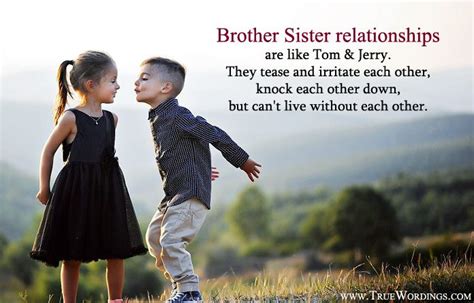 love quotes sister brother