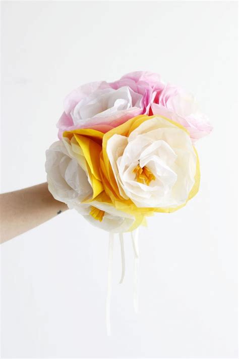 Diy Große Blumen Aus Seidenpapier We Love Handmade