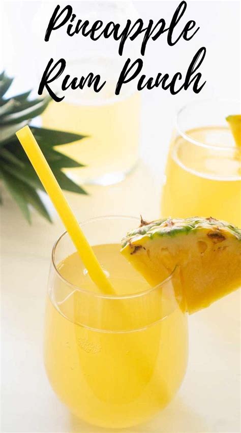 Pineapple Rum Punch