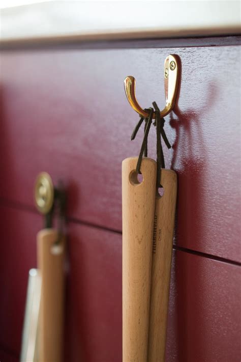 Coat Hooks Used for Hanging Kitchen Storage | HGTV