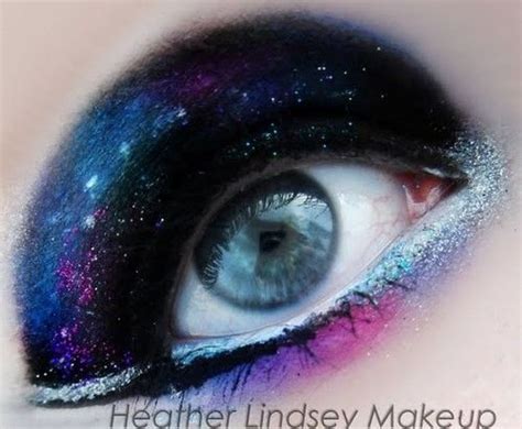 Galaxy Makeup If I Ever Get Any Galaxy Clothes I Will Do This