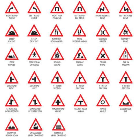Road Safety Signs Warning Signs Manufacturer From Jalandhar