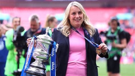 Chelsea Boss Emma Hayes Claims Wembley Is Home Following Womens Fa