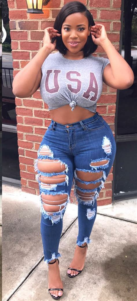 Pin On Curvy Jeans And Heels