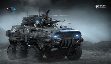 ArtStation APC 1232 A Igor Sobolevsky In 2020 Sci Fi Sci Fi Tank