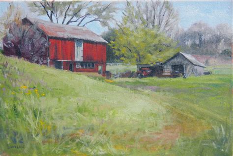 Red Barn In Spring Sold Red Barn In Spring Image Size Flickr