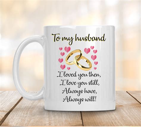 to my husband mug valentines day t for husband t for my husband love expression t