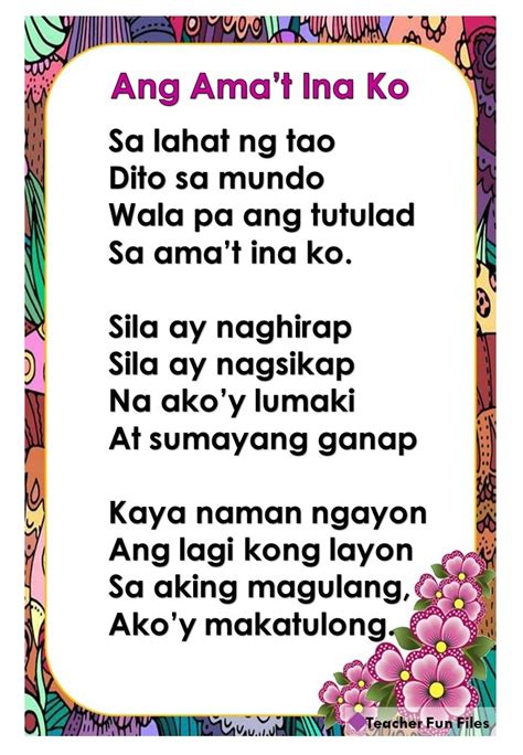 Teacher Fun Files Tagalog Reading Passages 13