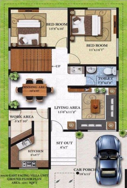 Find plans for ⇒ for various site dimensions, even for small plots are planned at best. 20x30 20 30 House Plan East Facing - Bachesmonard