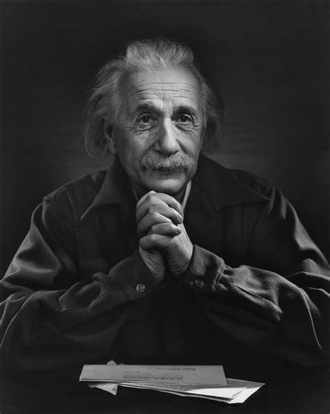 Albert Einstein In Black And White