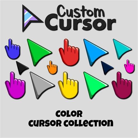 Color Cursor Collection Cover In 2022 Color Web Colors Custom
