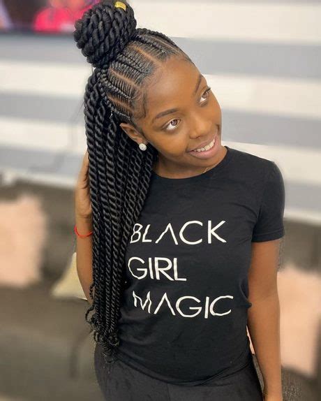 A professional hairstylist attaches the braids using a special crochet needle. Trending hairstyles for black ladies 2020