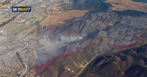 Tenaja Fire Causes Evacuations Near Murrieta California Wildfire Today