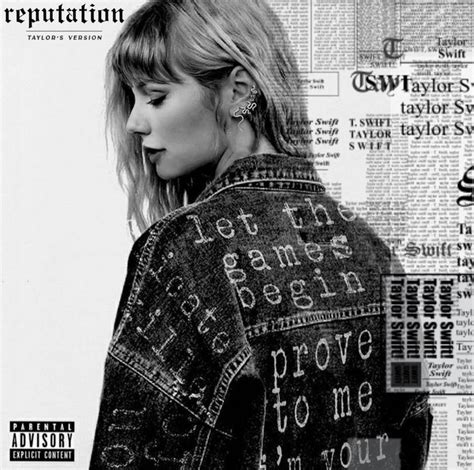 Taylor Swift On The Cover Of Reputation Magazine