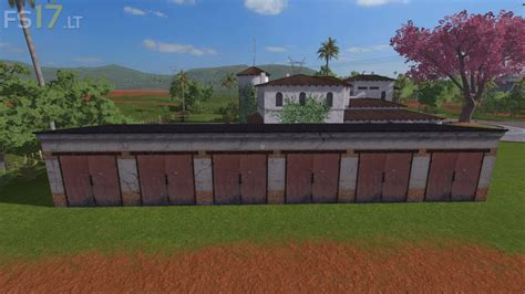 Placeable Garages Pack V 1001 Fs17 Mods