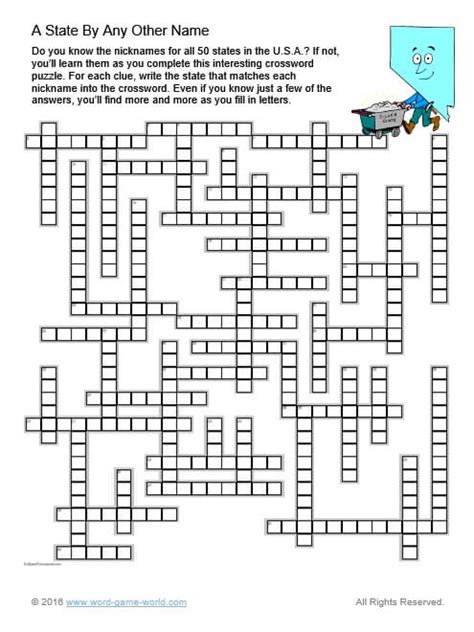 They can work on recognizing patterns, visual discrimination, problem solving, and more. Free Crossword Puzzles Online