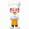 Imágenes: chefs caricatura | Caricatura de chef Boy — Vector de stock ...