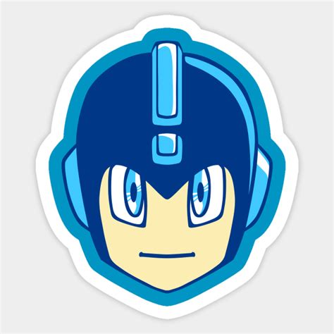 Megaman Videogames Sticker Teepublic Au