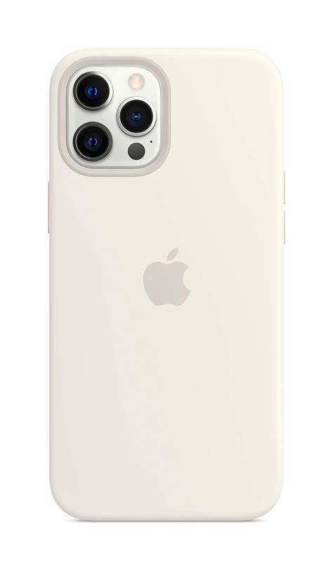 Apple Silicone Case With Magsafe For Iphone 12 Pro Max White