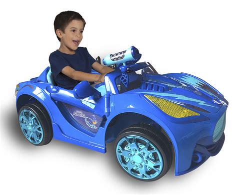 6 Volt PJ Masks Super Car Powered Ride-On with Working Water Cannon