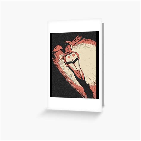 Red Lingerie And Heart Booty Spanking Marks Classic Greeting Card