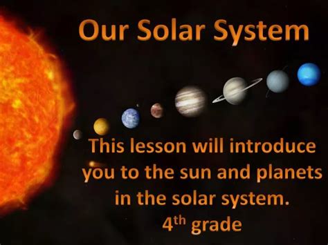 Image De Systeme Solaire The Solar System Ppt Presentation